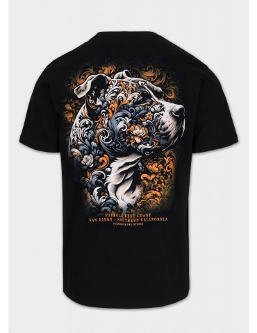 T-shirt Pitbull Tatto black