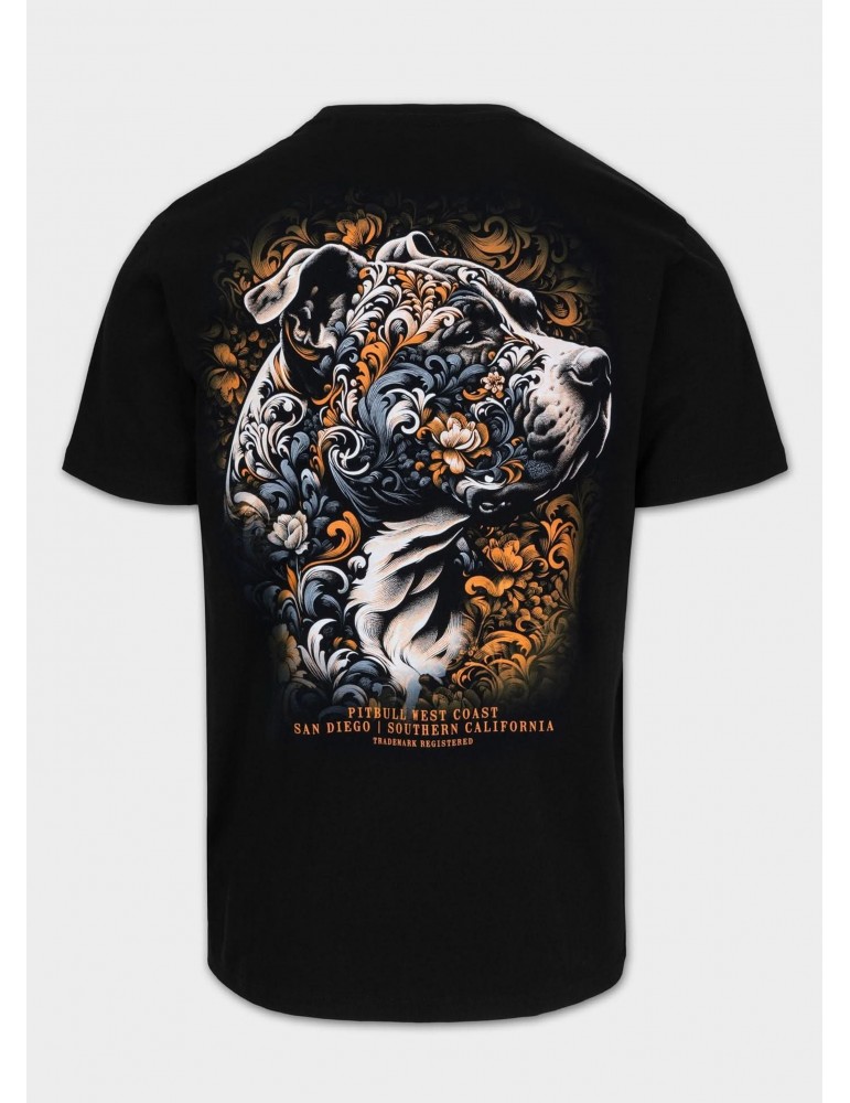 T-shirt Pitbull Tatto black