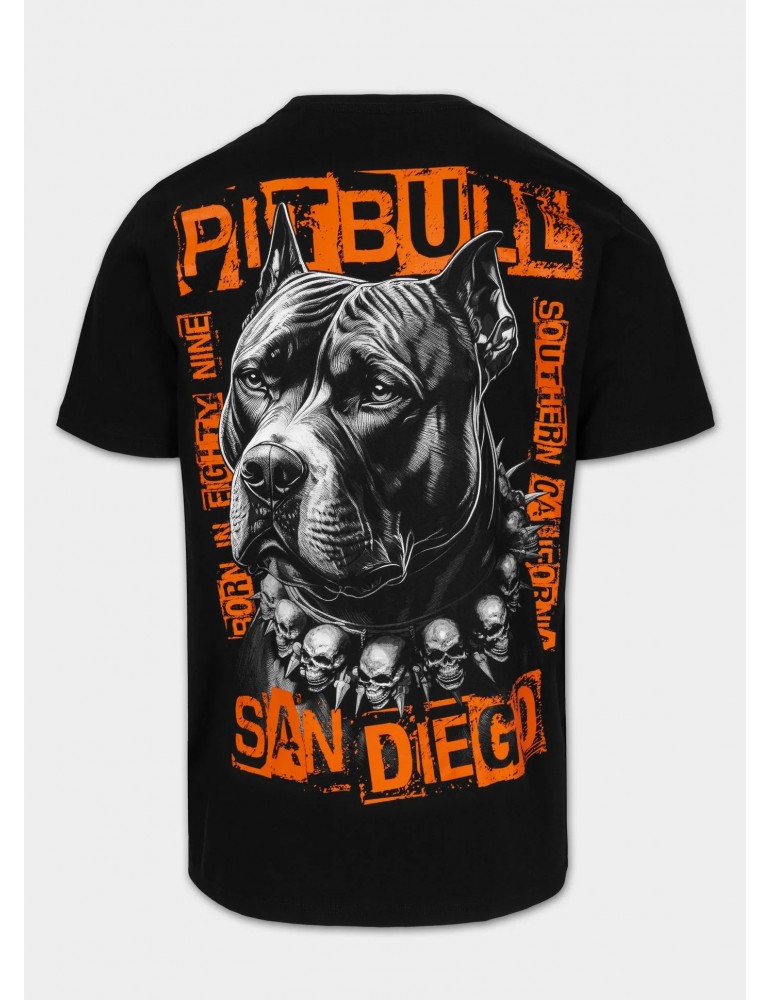 T-shirt Pitbull Blacky black