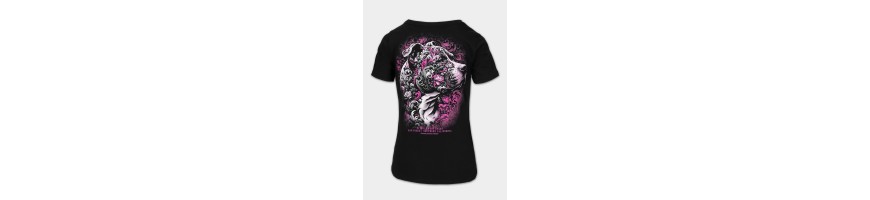 T-shirt Pitbull Tatto black damski