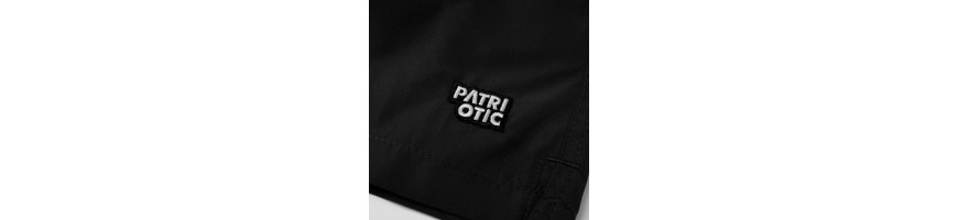 Spodenki Patriotic kąpielowe black