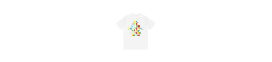 T-shirt Diil Gang Pixel white