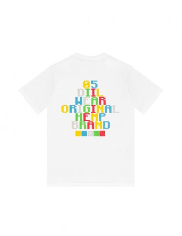T-shirt Diil Gang Pixel white
