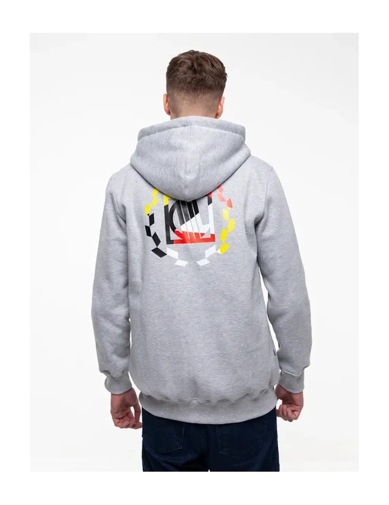 Bluza Diil Gang zip laur szary