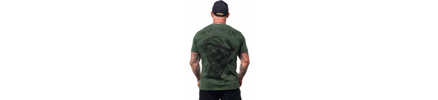 T-shirt Octagon Si Vis Pacem khaki fikat