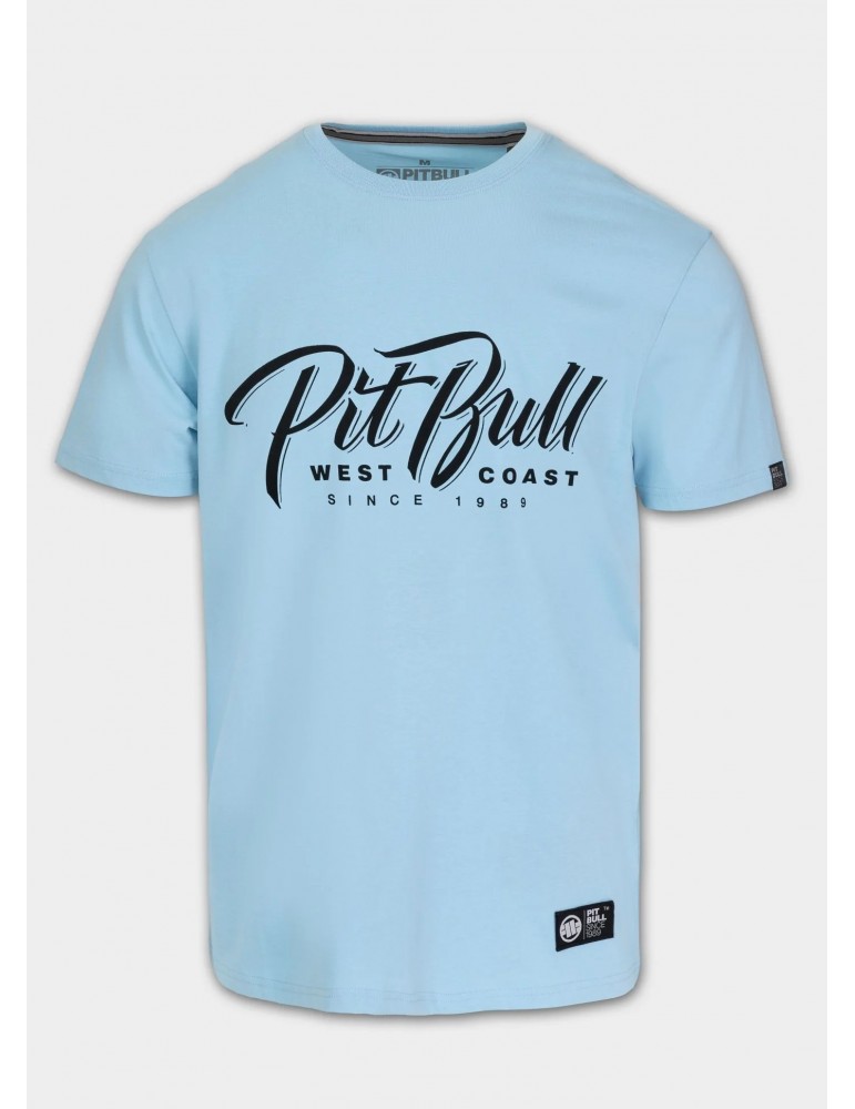 T-shirt Pitbull El Jeffe ultra light blue