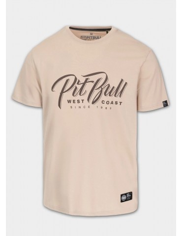 T-shirt Pitbull EL Jeffe ultra light sand