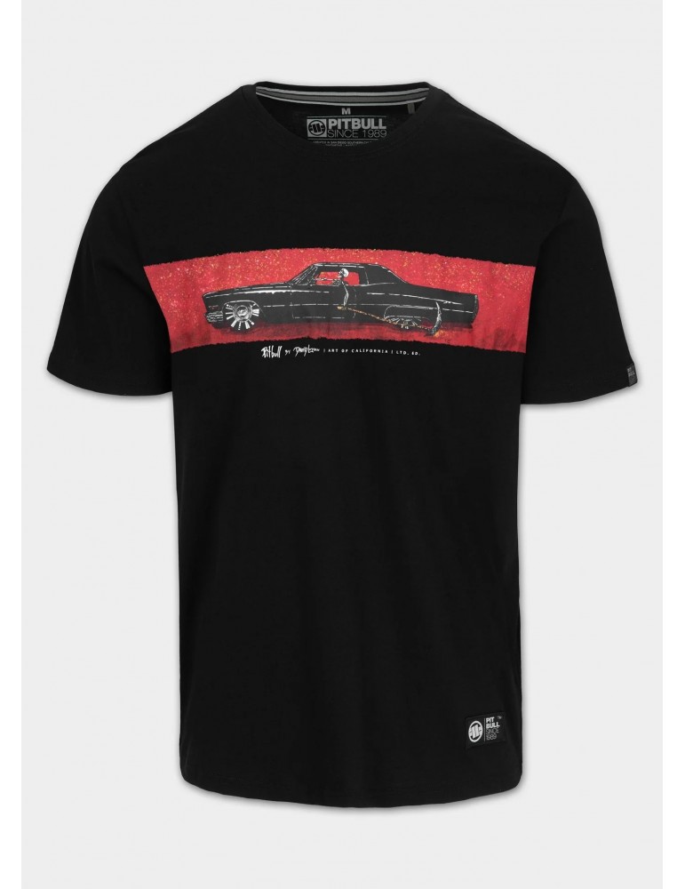 T-shirt Pitbull Devil's Deville black