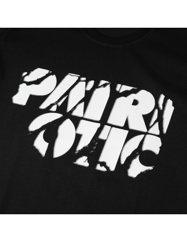 T-shirt Patriotic Cls Torn black