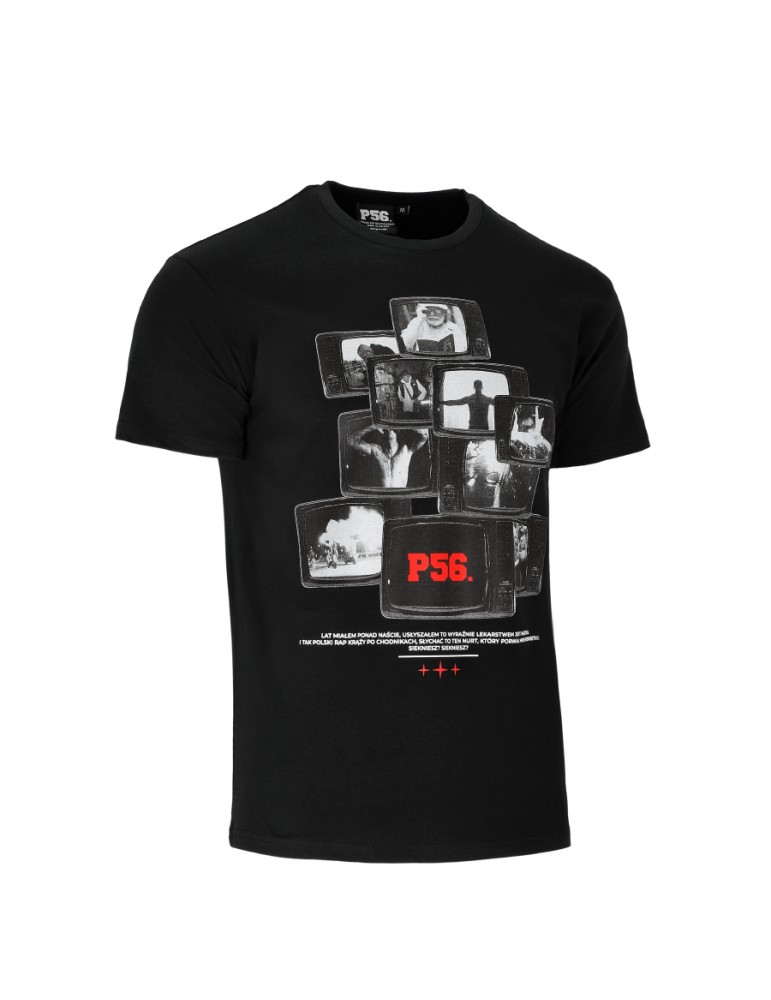 T-shirt Dudek P56 TV black