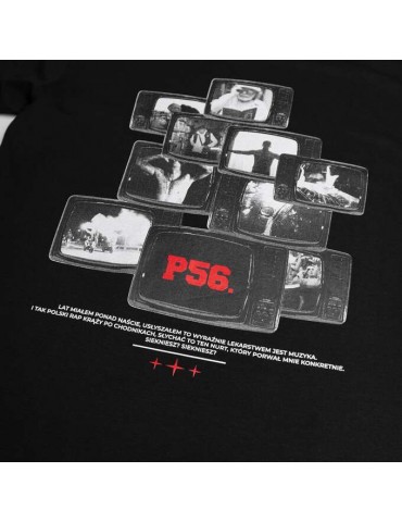 T-shirt Dudek P56 TV black