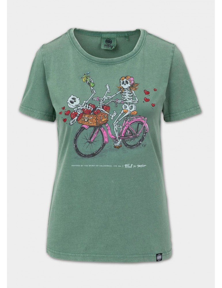 T-shirt Pitbull Cruisinandboozin mint