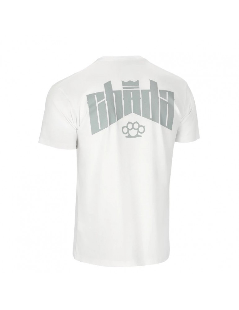 T-shirt Chada Kastet logo white