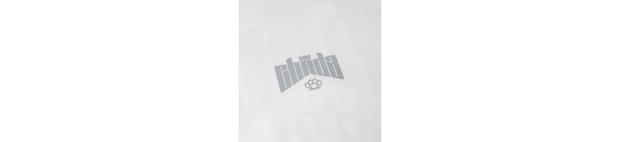 T-shirt Chada Kastet logo white