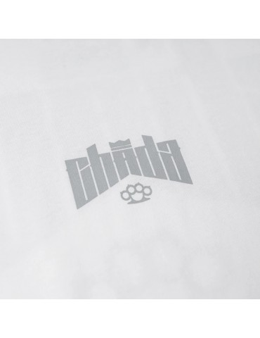 T-shirt Chada Kastet logo white