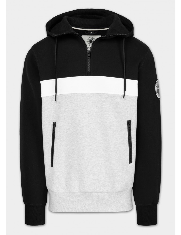 Bluza Pitbull Gibson black/grey melange