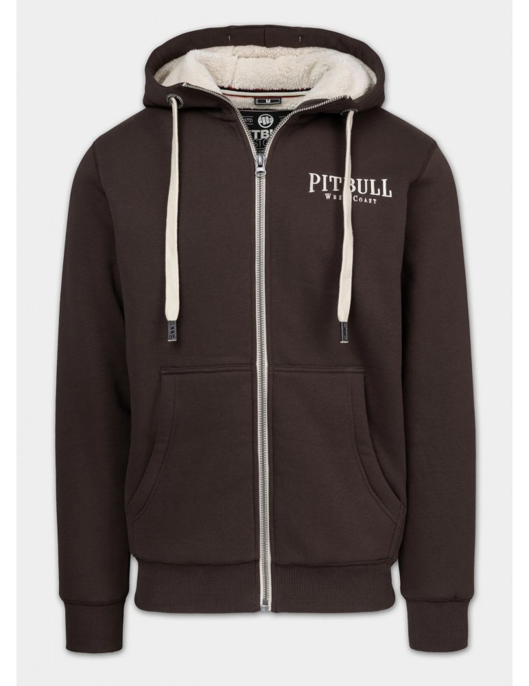 Bluza Pitbull Ruffin Detroit ciemna czekolada