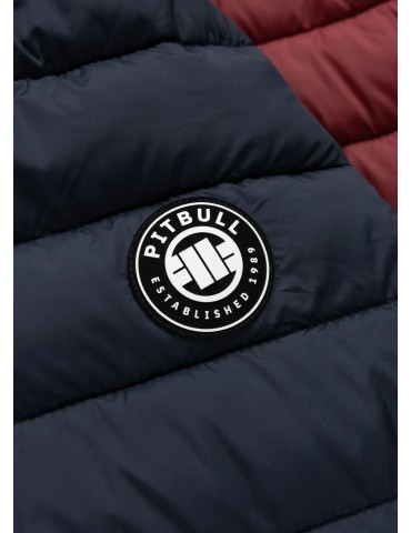 Kurtka Pitbull Rubio granat/czerwony
