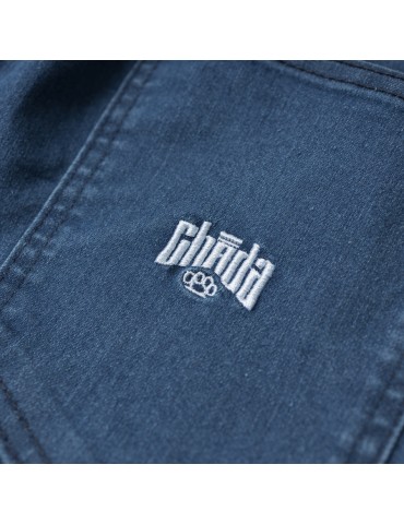 Joggery Chada Kastet Logo jeans ciemny