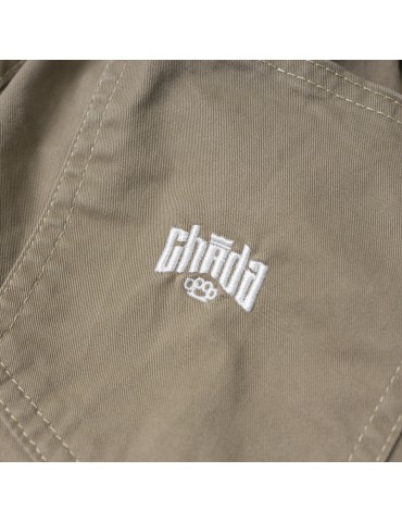 Joggery Chada Kastet Logo beżowe