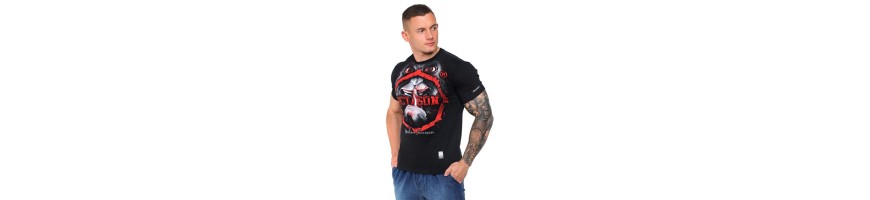 T-shirt Octagon Be Quiet Be Dead