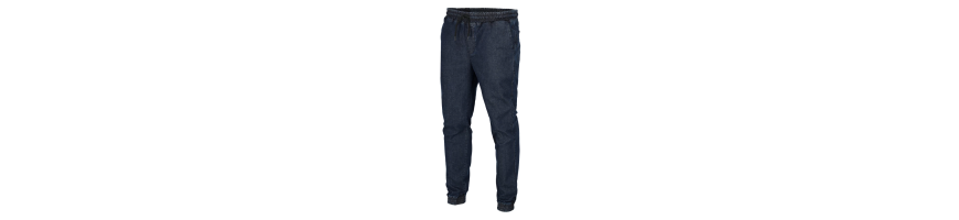 Joggery Ganja Mafia jeans ciemny