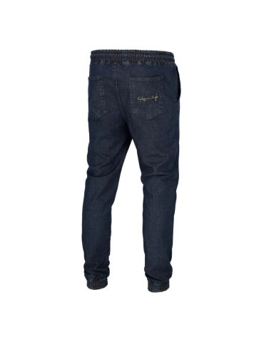 Joggery Ganja Mafia jeans ciemny