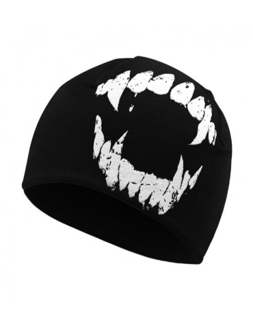 Czapka zimowa Octagon Zęby czarna