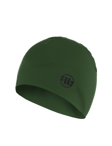 Czapka zimowa Pitbull Small Logo 2 oliwkowa