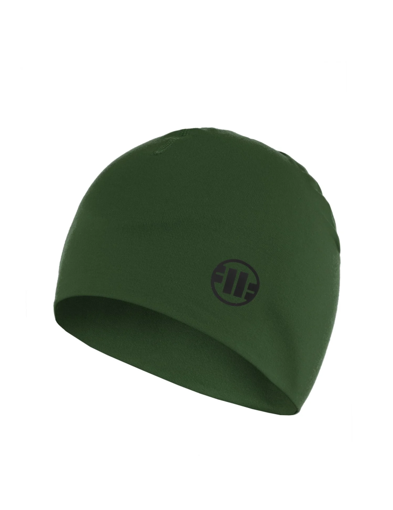 Czapka zimowa Pitbull Small Logo 2 oliwkowa