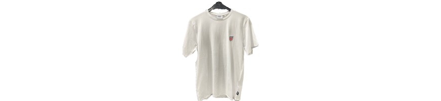 T-shirt PROSTO Shield biały