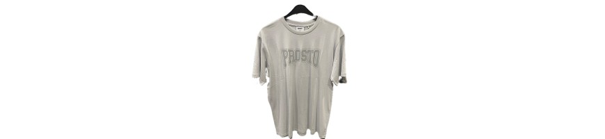 T-shirt PROSTO Collage szary