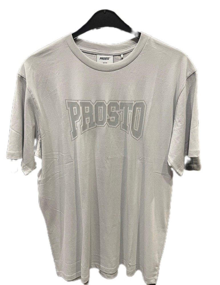 T-shirt PROSTO Collage szary