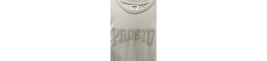 T-shirt PROSTO Collage szary