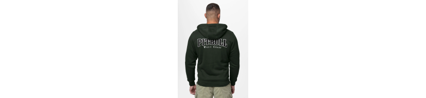 Bluza Pitbull Ruffin Detroit zielona