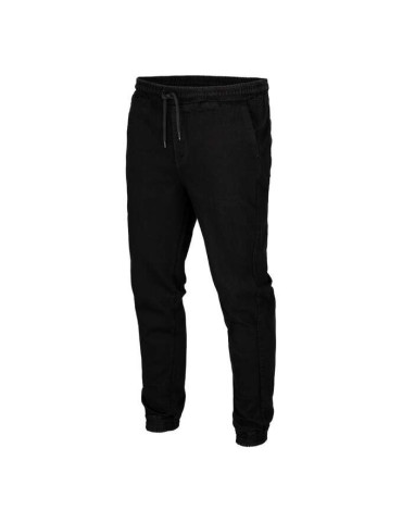 Joggery Chada Proceder Haft czarny jeans