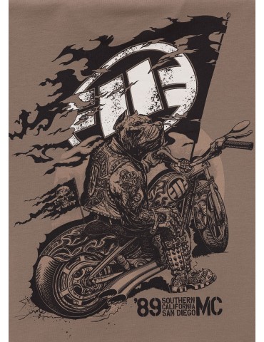 Bluza Pitbull MC brązowa