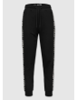 Spodnie dresowe Tape Parker czarne