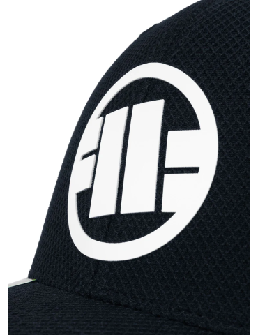 Czapka Pitbull West Coast Logo Hybrid granatowa