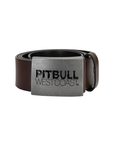 Pasek skórzany Pitbull West Coast TNT brązowy
