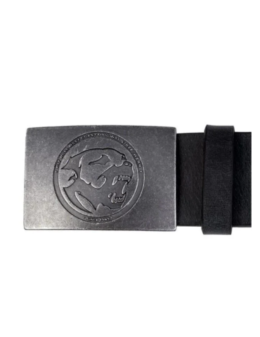 Pasek skórzany Pitbull West Coast Bones czarny