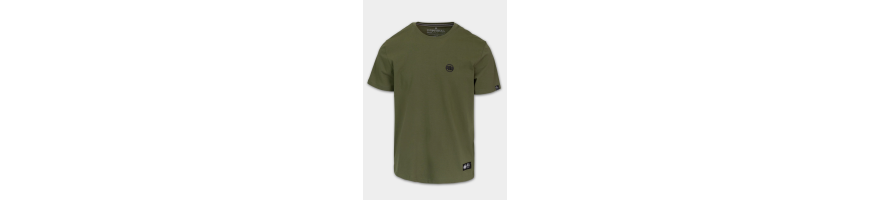 T-shirt Pitbull Small logo oliwkowy