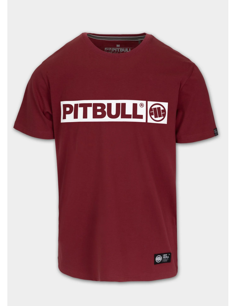 T-shirt Pitbull Hilltop 170 burgund
