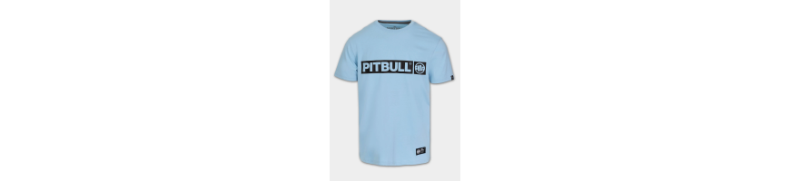 T-shirt Pitbull Hilltop 170 jasny niebieski