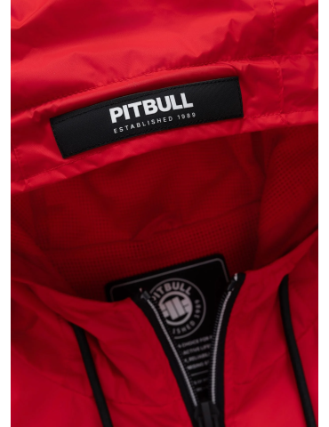 Kurtka Pitbull West Coast Athletic Logo czerwona