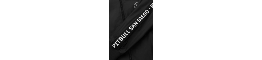 Kurtka Pitbull West Coast Athletic Tape czarna