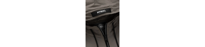 Kurtka Pitbull West Coast Athletic Logo szara