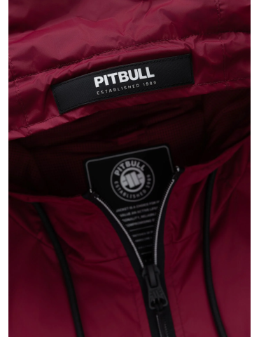 Kurtka Pitbull West coast Athletic Logo burgund