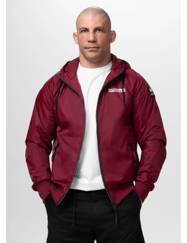Kurtka Pitbull West coast Athletic Logo burgund