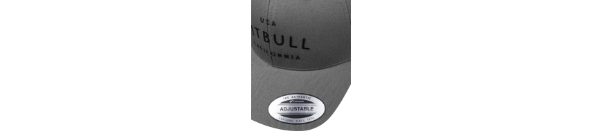 Czapka Pitbull Snapback USA CAL grafitowa